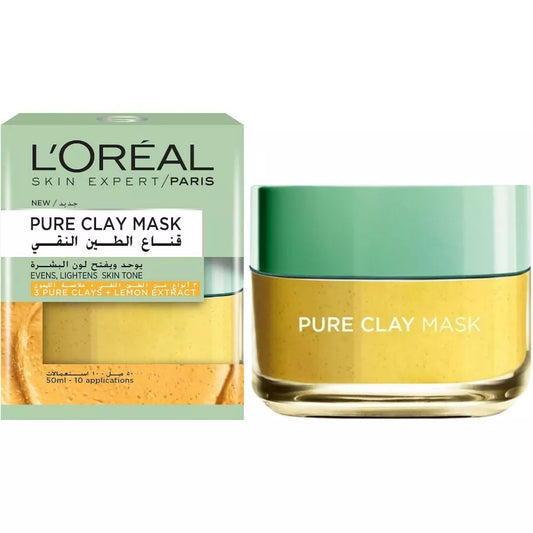 L'oreal Paris Pure Clay Mask Yellow 50ml