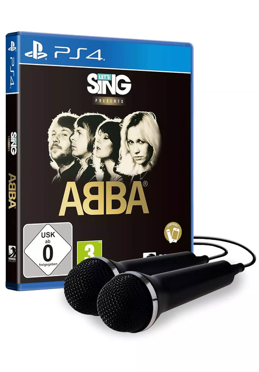 Let's Sing: ABBA (+2 Mics) - EN/FR/DE/ES/IT (PS4)