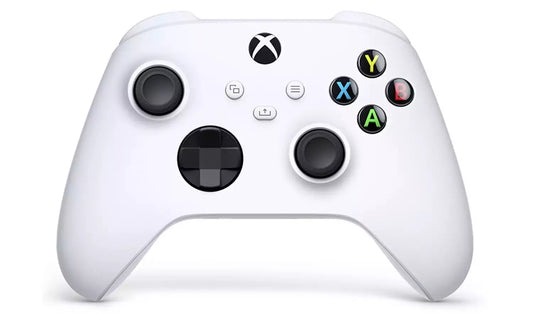 Microsoft Official Xbox One S - Wireless Controller - White (Xbox One/PC)
