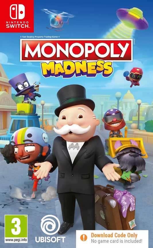 Monopoly Madness  Full Game Download Code (Switch)