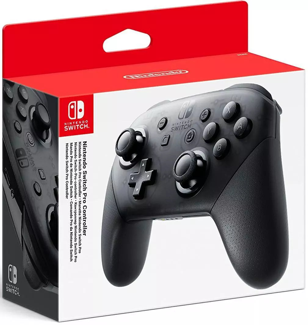 Nintendo Official Switch: Pro Controller - Black
