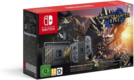 Nintendo Switch Console + Monster Hunter Rise Edition (UK) (Switch)