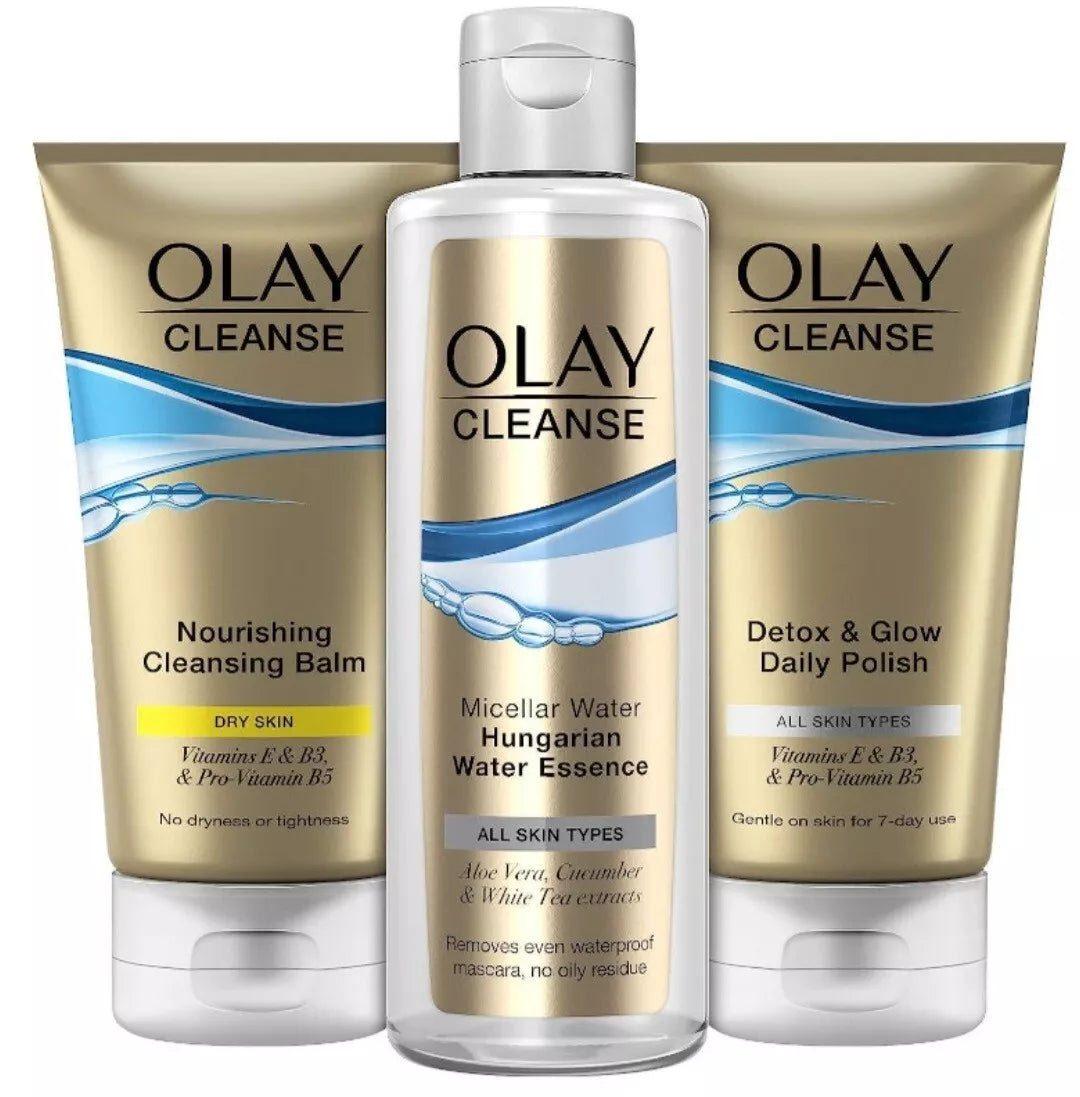 Olay USA Cleanse and Glow Three Pieces Kit
