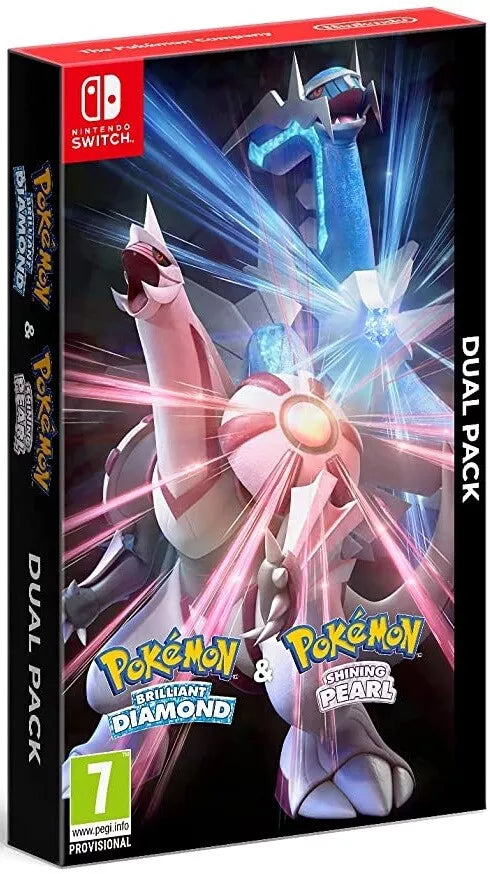 Pokemon: Brilliant Diamond + Shining Pearl - Dual Pack (Switch)