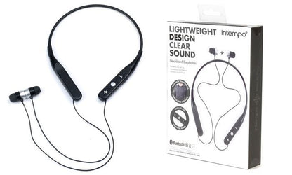 Intempo Bluetooth Neckband Earphone EE4301 Black