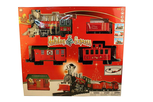 Christmas Holiday Express Train Set Toy Game for Kids