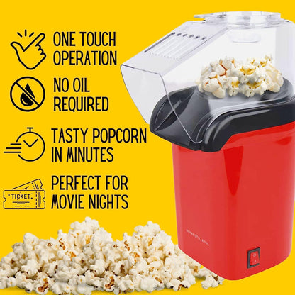 Domestic King 1200W Popcorn Maker-DK18049