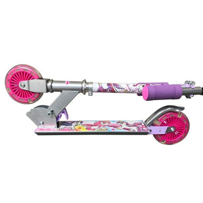 Unicorn Dreamland Push Scooter with 2 light up Flashing Wheel for Boy Girl SV13988
