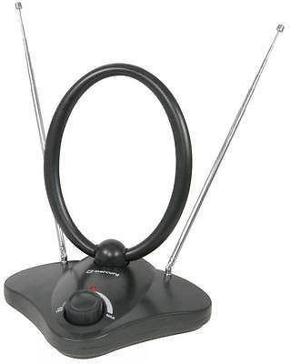 Mercury 120.503 ST36B Indoor Amplified TV/DAB/FM Variable Gain Control Aerial