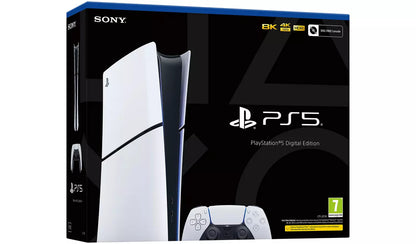 Sony PlayStation 5 - Cansole Slim - Digital Edition - White