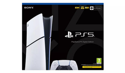 Sony PlayStation 5 - Cansole Slim - Digital Edition - White