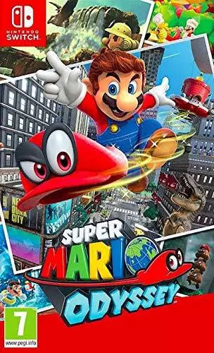 Super Mario: Odyssey - EN/ES (ME/ASIA) (ESRB) (Switch)