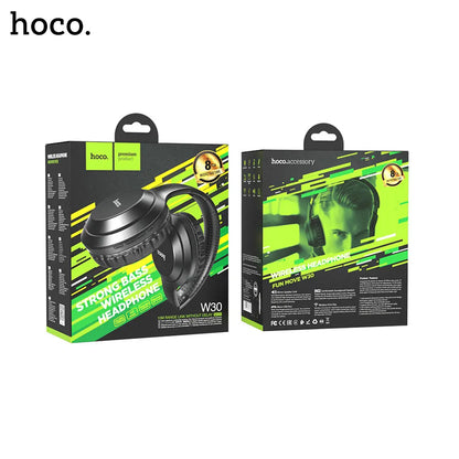 HOCO W30 Fun Move Strong Bass Wireless BT Headphones