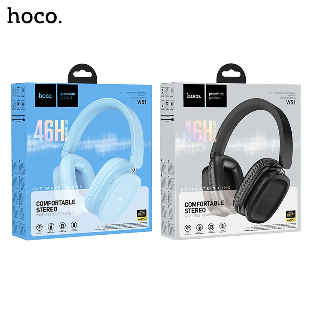 HOCO W51 Delightful Wireless Wired Headphones