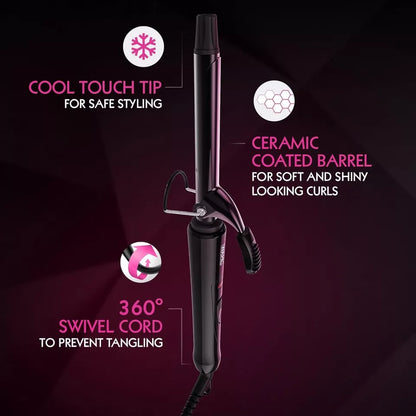 Wahl Ceramic Curling Tong Quick Heat, 19 mm