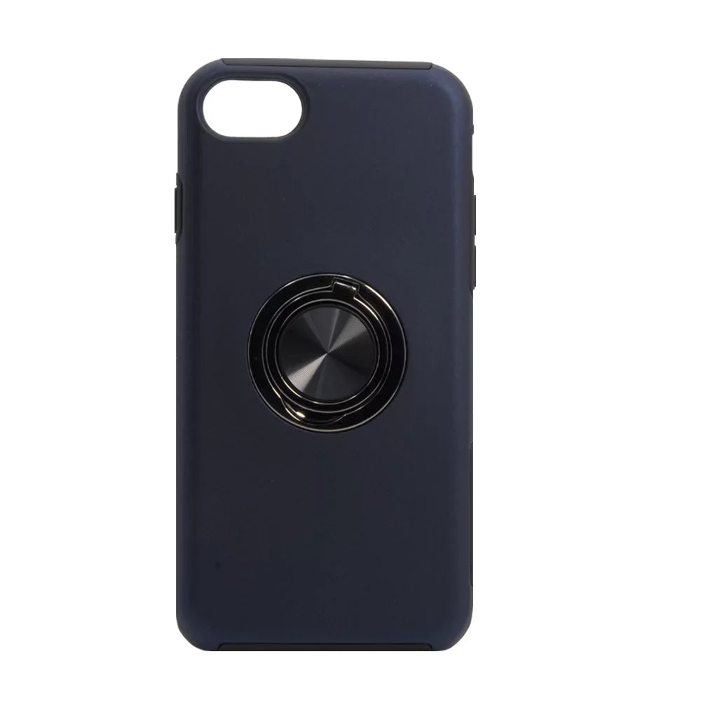 iPhone 8 Plus Metal Finger Ring Holder Back Cover