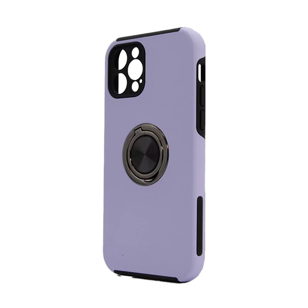 iPhone 12 Pro Metal Finger Ring Holder Back Cover