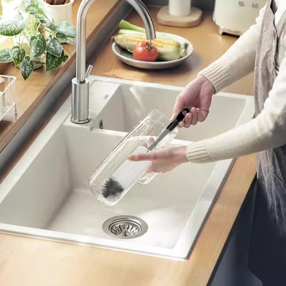 8 Pack Bottle Cleaning Brush Set Long Handle Bottle Cleaner with Kettle Lid