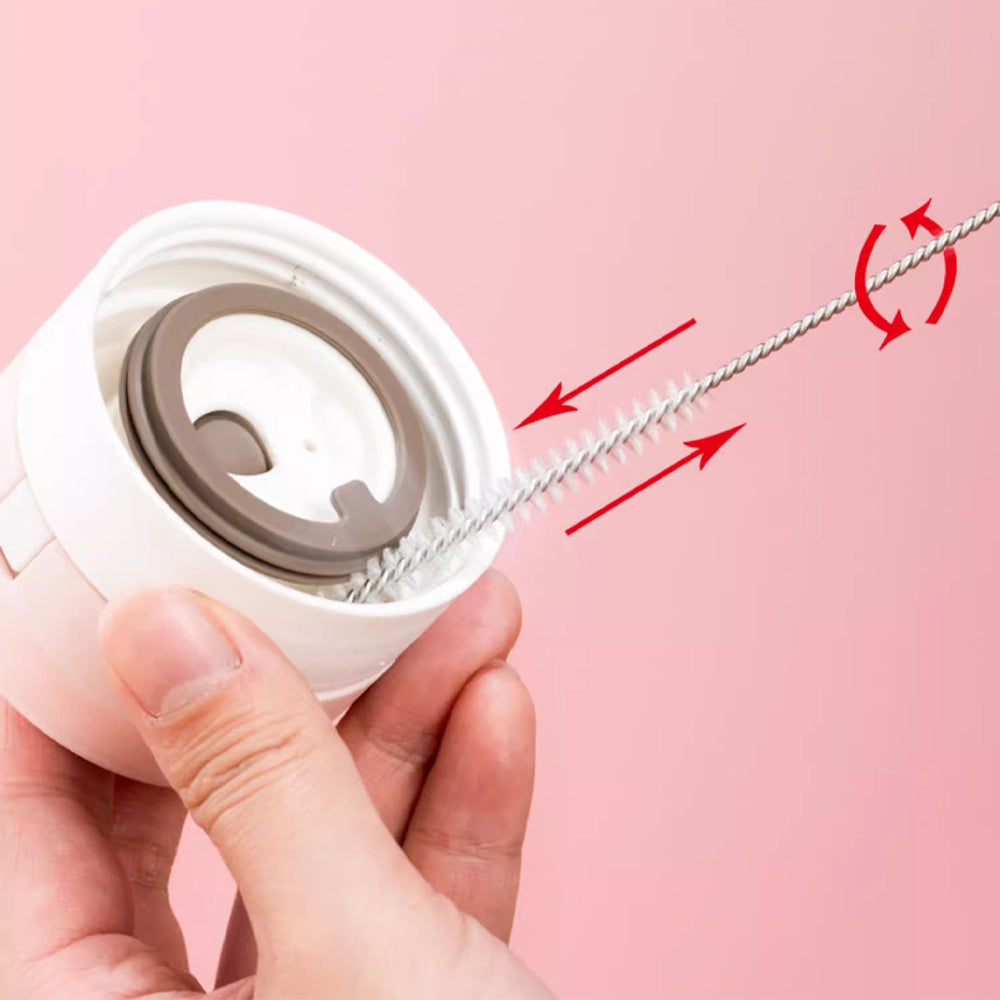 8 Pack Bottle Cleaning Brush Set Long Handle Bottle Cleaner with Kettle Lid