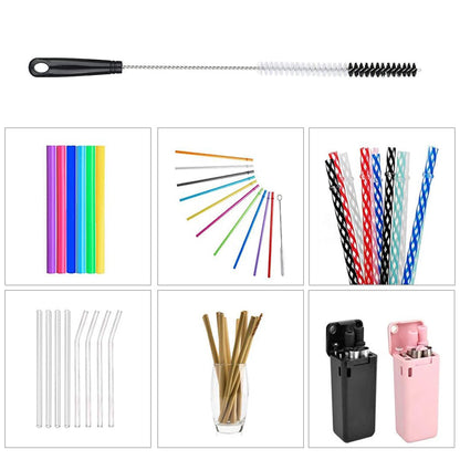 8 Pack Bottle Cleaning Brush Set Long Handle Bottle Cleaner with Kettle Lid