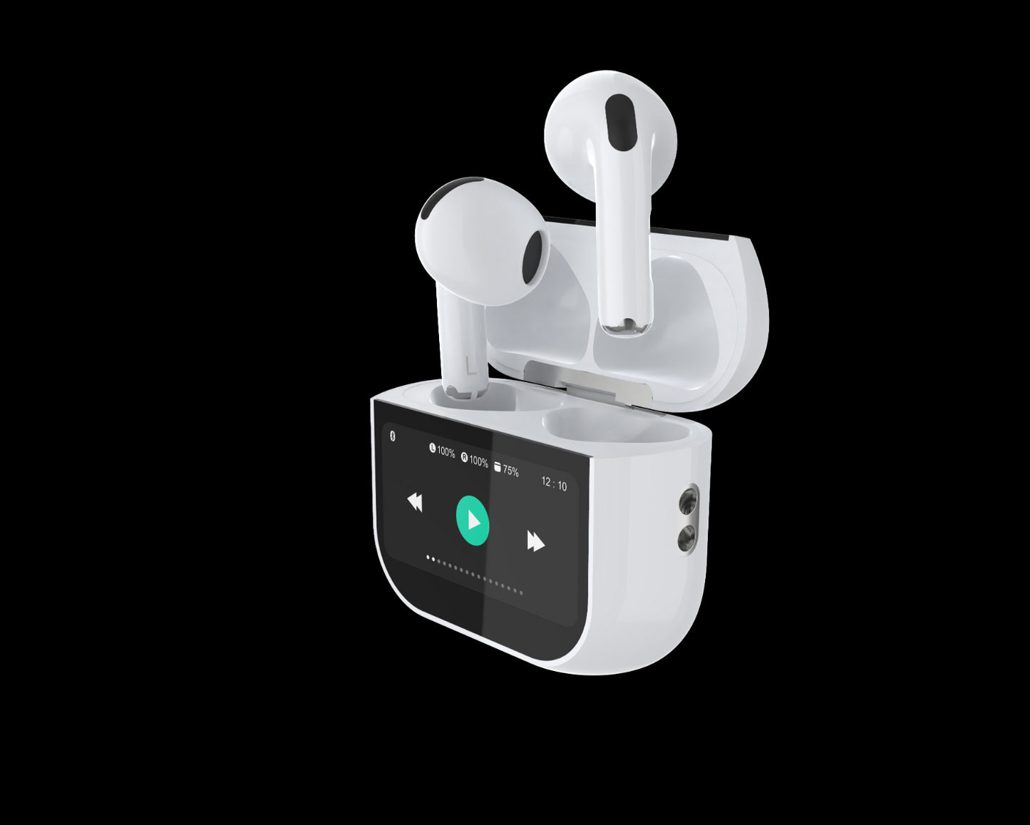 Wyewave ProSound Wireless Earbuds with LCD Touch Screen