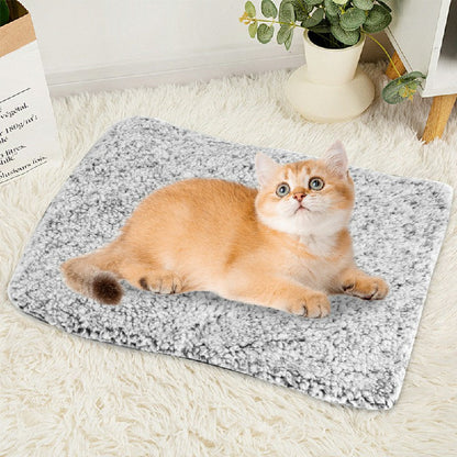 Self Heating Pet Pad Extra Warm Cat Dog Mat Thermal Pet Bed with Removable Cover