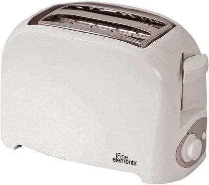 White 2 Slice Toaster- SDA1008