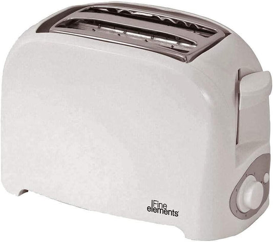 White 2 Slice Toaster- SDA1008