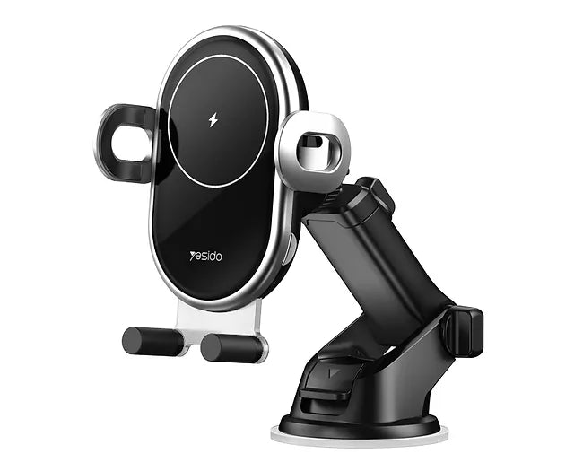 10W Fast Qi Charging Universal Magnetic Automatic Sensor Car Smart Mobile Phone