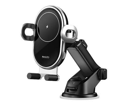 10W Fast Qi Charging Universal Magnetic Automatic Sensor Car Smart Mobile Phone