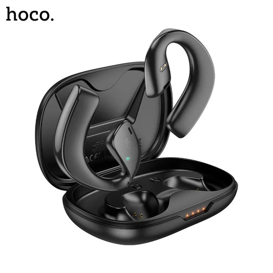 HOCO EQ4 Graceful Opened Ears True Wireless BT Headset – Black
