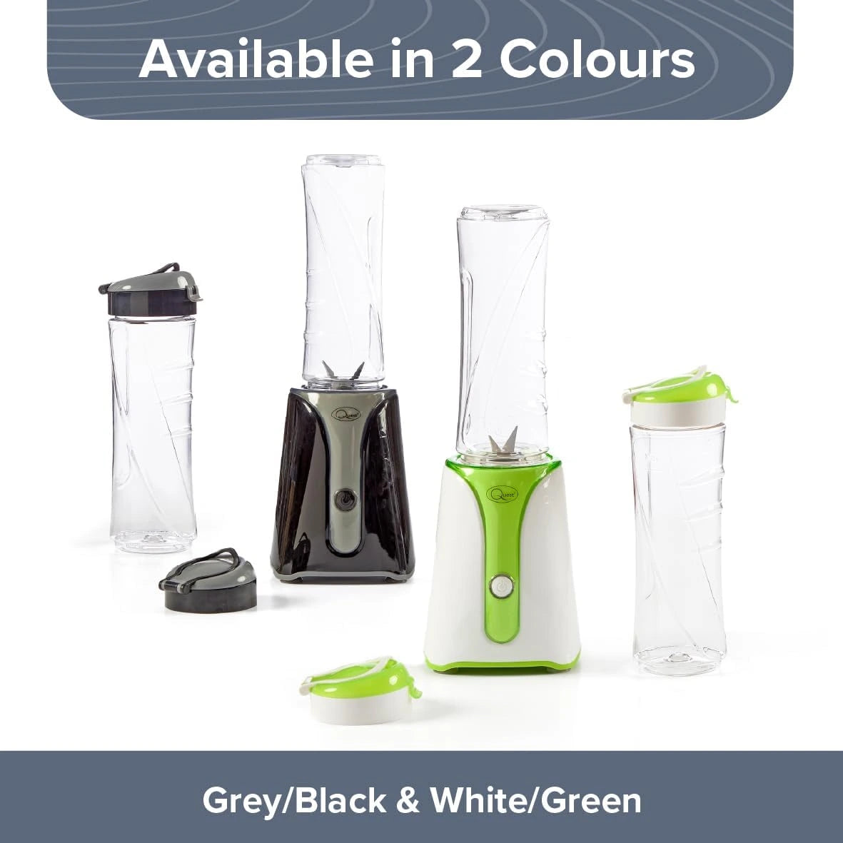 Quest Personal Blender & Smoothie Maker with Portable Bottle