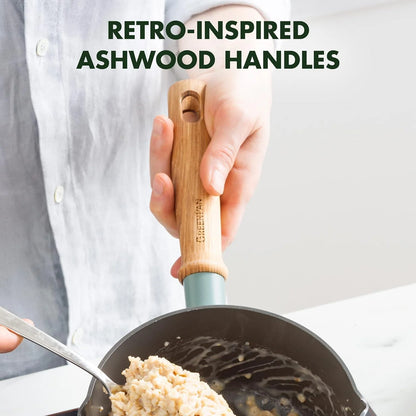 GreenPan Mayflower Healthy Ceramic Non-Stick 9-Piece Cookware Pots and Pans Set