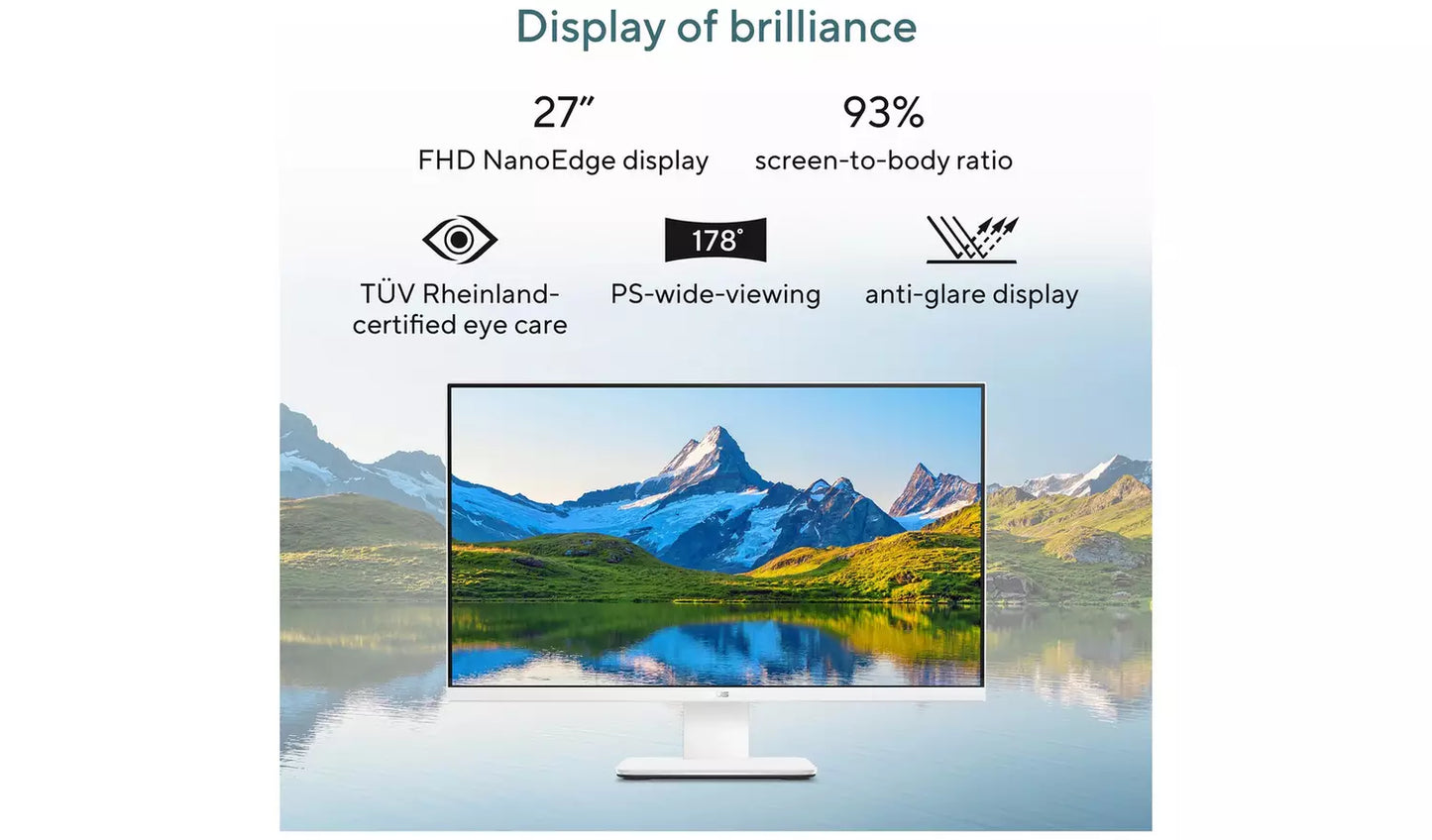 ASUS V400 AiO 27in Intel i5 16GB 512GB All-in-One PC