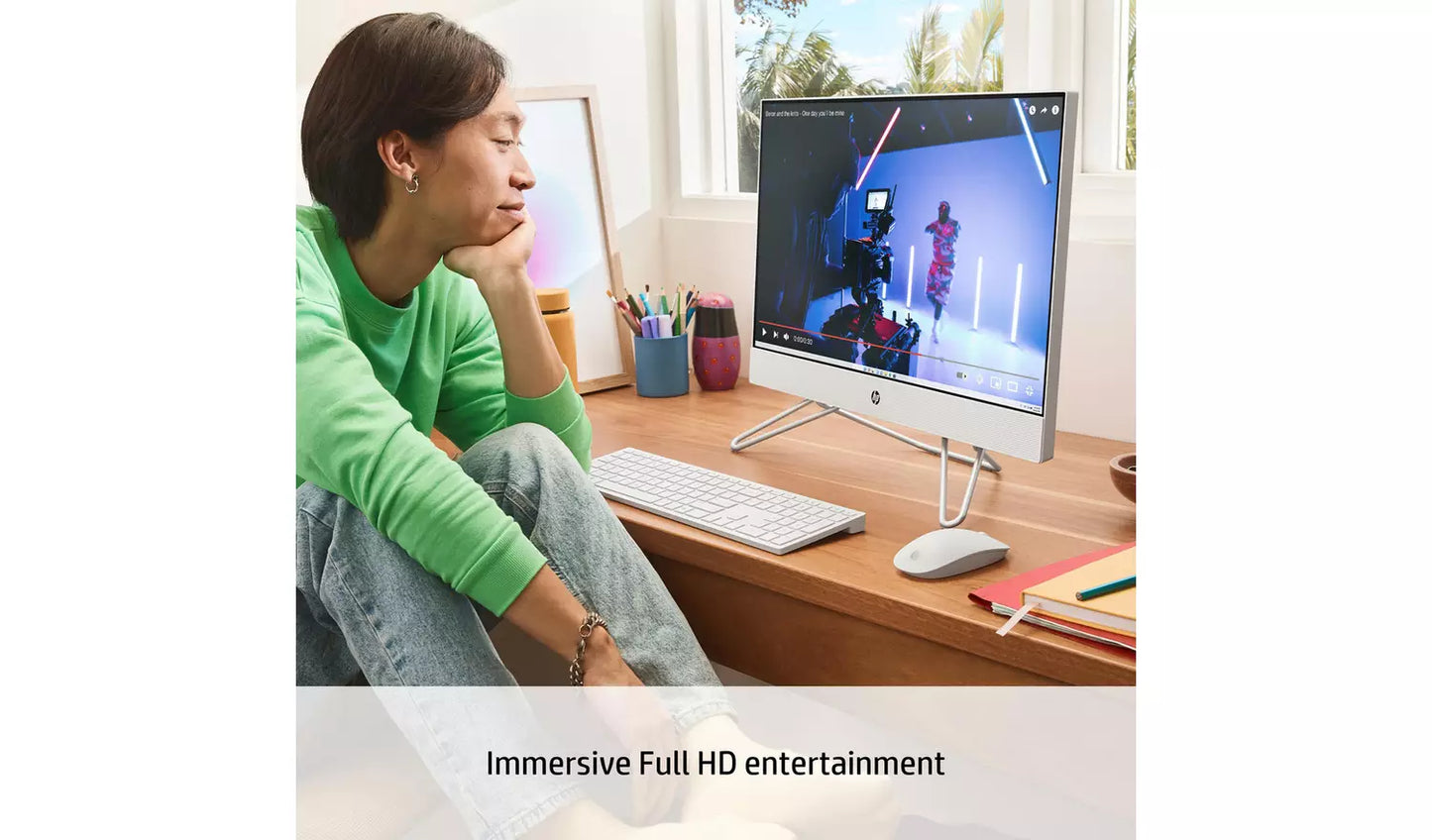 HP 24-cb1039na 23.8in i3 8GB 256GB All-in-One PC