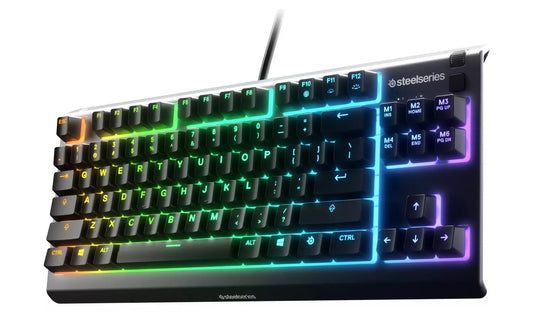 SteelSeries Apex 3 TKL Wired Gaming Keyboard - Black