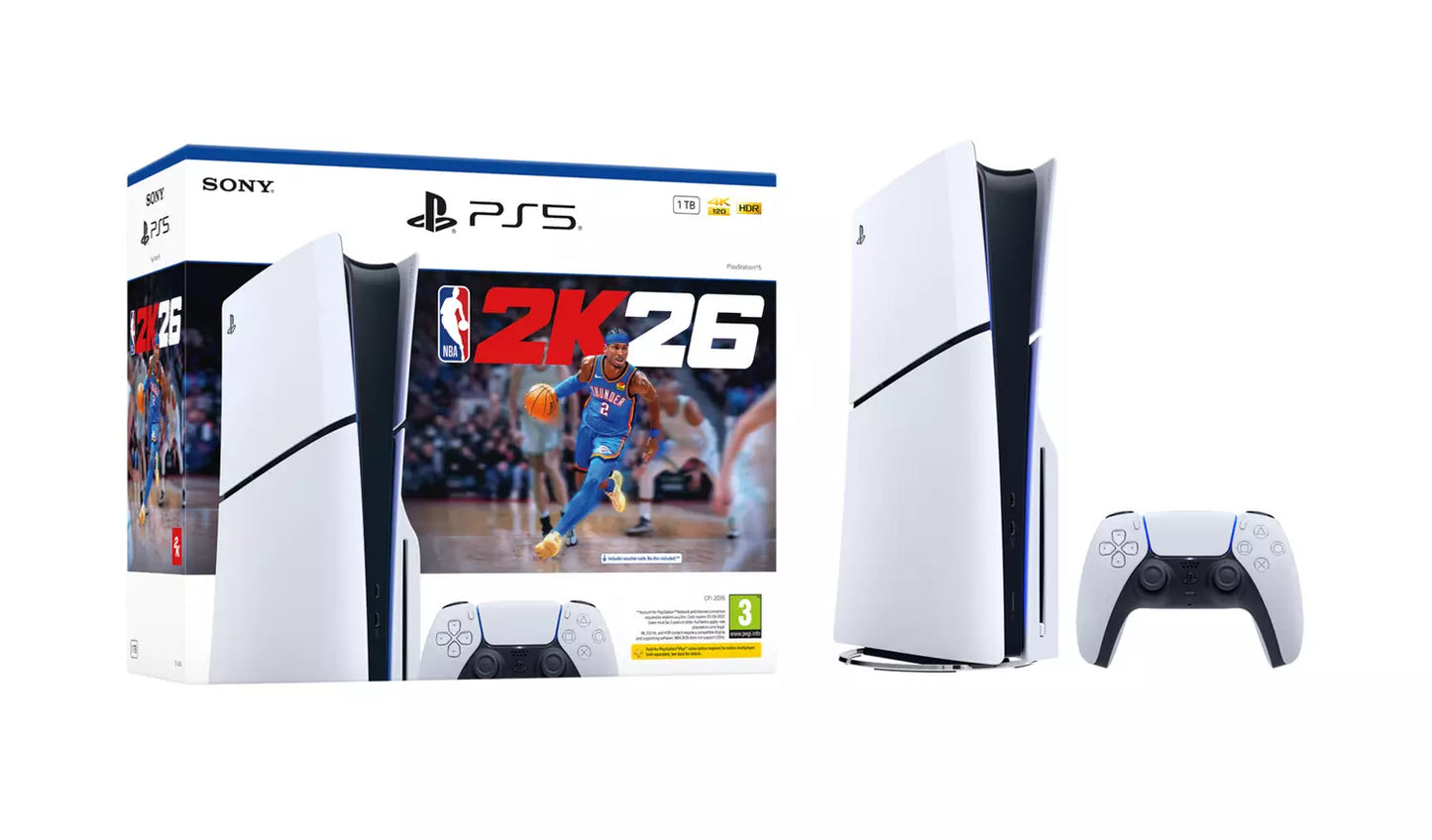 PlayStation 5 Console & NBA 2K26 Bundle