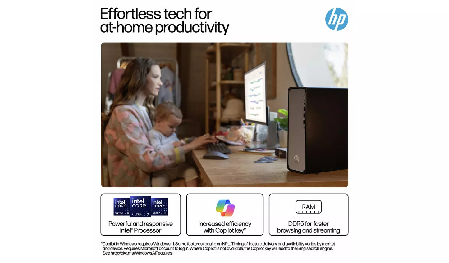 HP S03-0009na Intel Core i5 8GB 512GB Desktop Tower