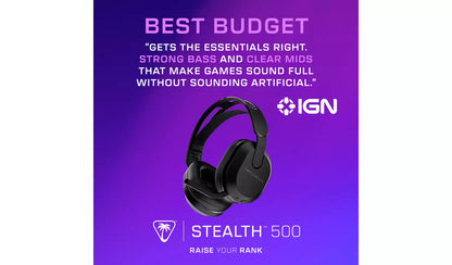 Turtle Beach Stealth 500 Wireless PS5, PS4, PC Headset