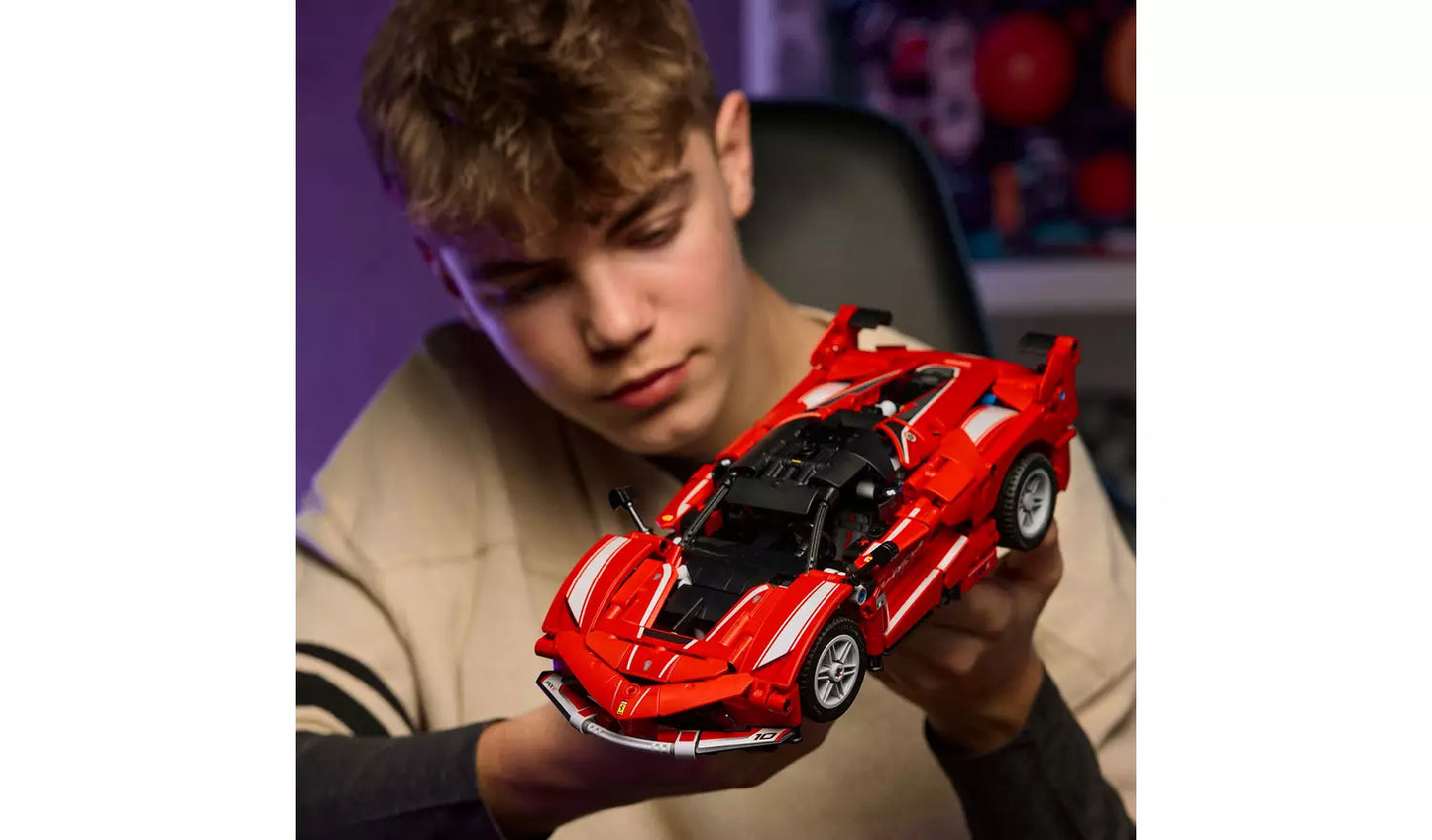 LEGO Technic Ferrari FXX K Model Race Car Toy for Kids 42212