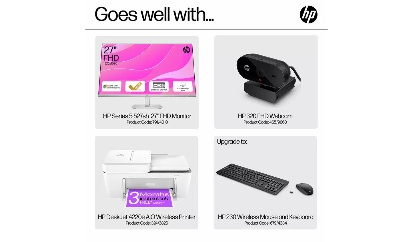 HP S03-0012na Intel Core i3 8GB 256GB Desktop PC