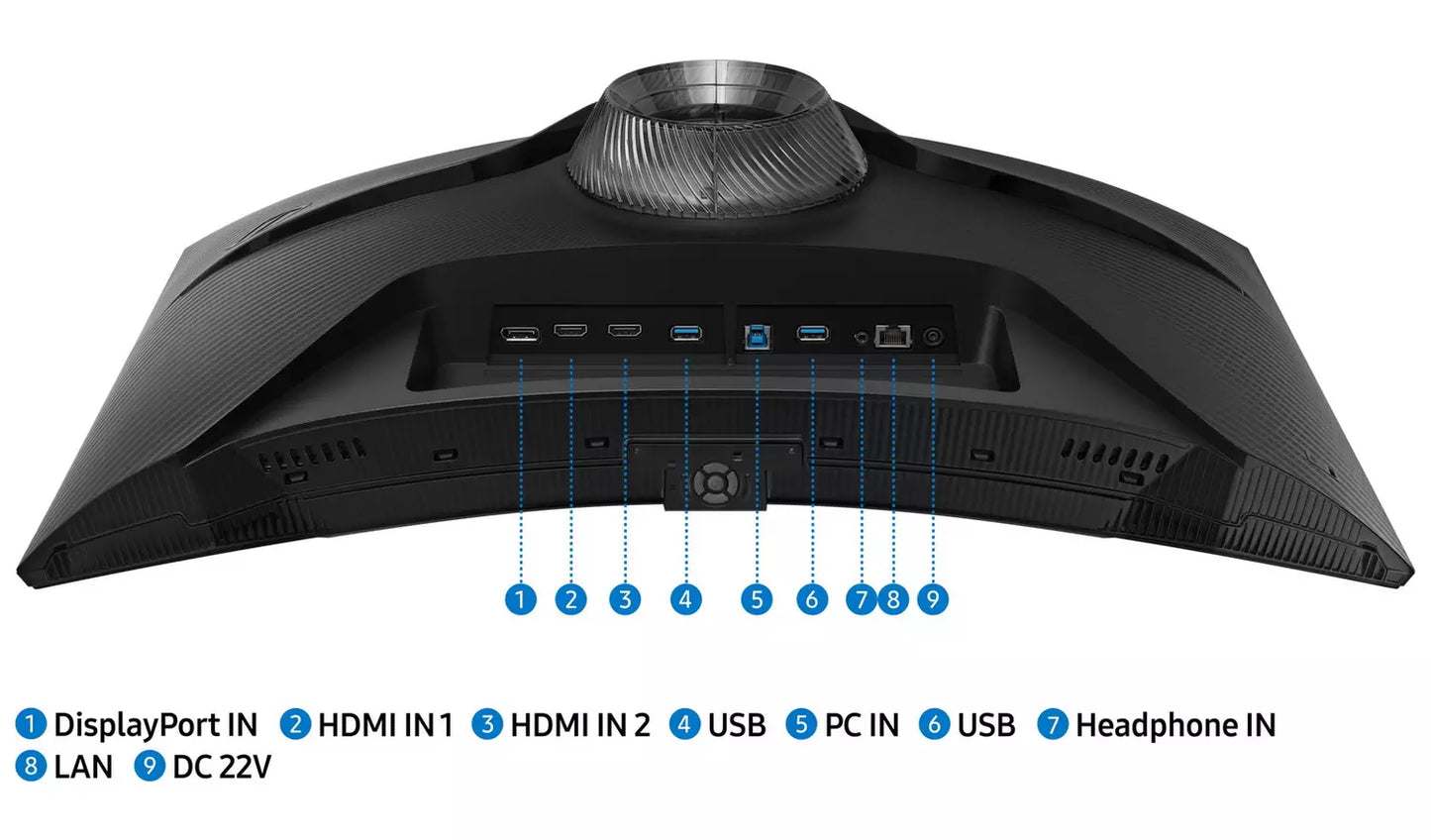Samsung Odyssey G6 27 Inch 240Hz QHD Gaming Monitor