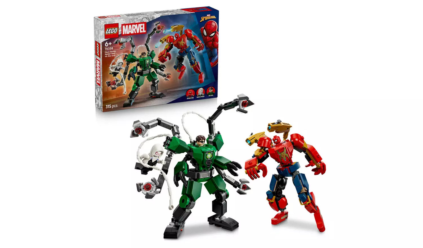 LEGO Marvel Mech Battle: Spider-Man vs. Doc Ock Set 76338