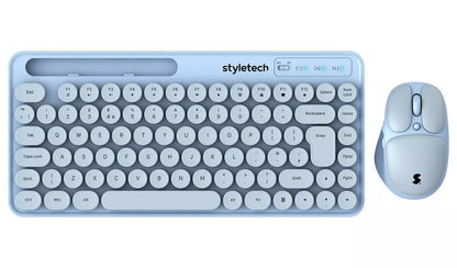 Styletech MK520 Wireless Mouse and Keyboard Blue