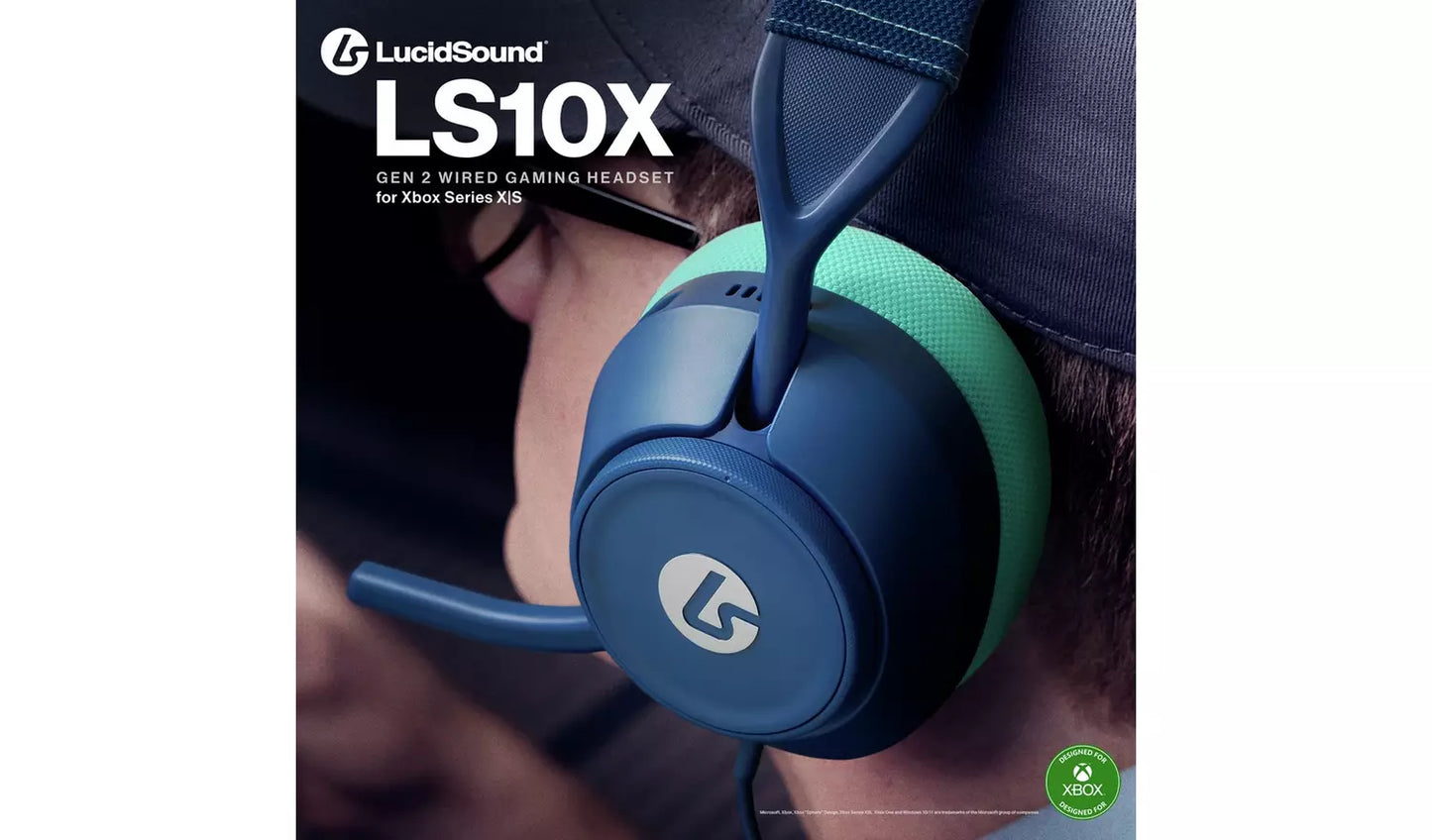 PowerA LucidSound LS10X Wired Xbox Gaming Headset - Ruby