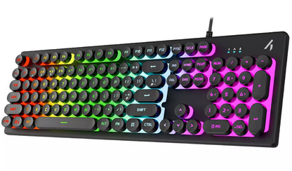 STEALTH Light-UP Wired Gaming Keyboard - Black