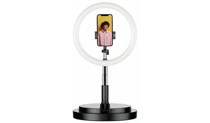 Juice Folding Selfie Ring Light Stand - Black