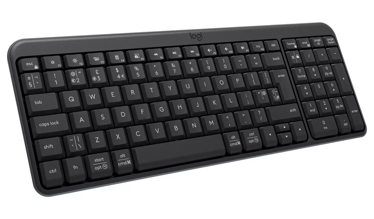 Logitech K250 Bluetooth Wireless Keyboard - Black