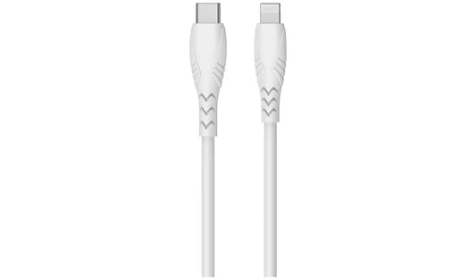 USB Type C to Lightning 1m Cable - White