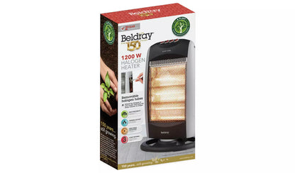 Beldray 1.2kW Halogen Heater